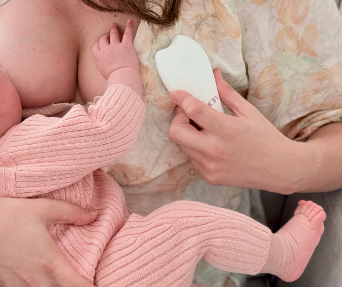 2-in-1 Electronic Lactation Breast Massager